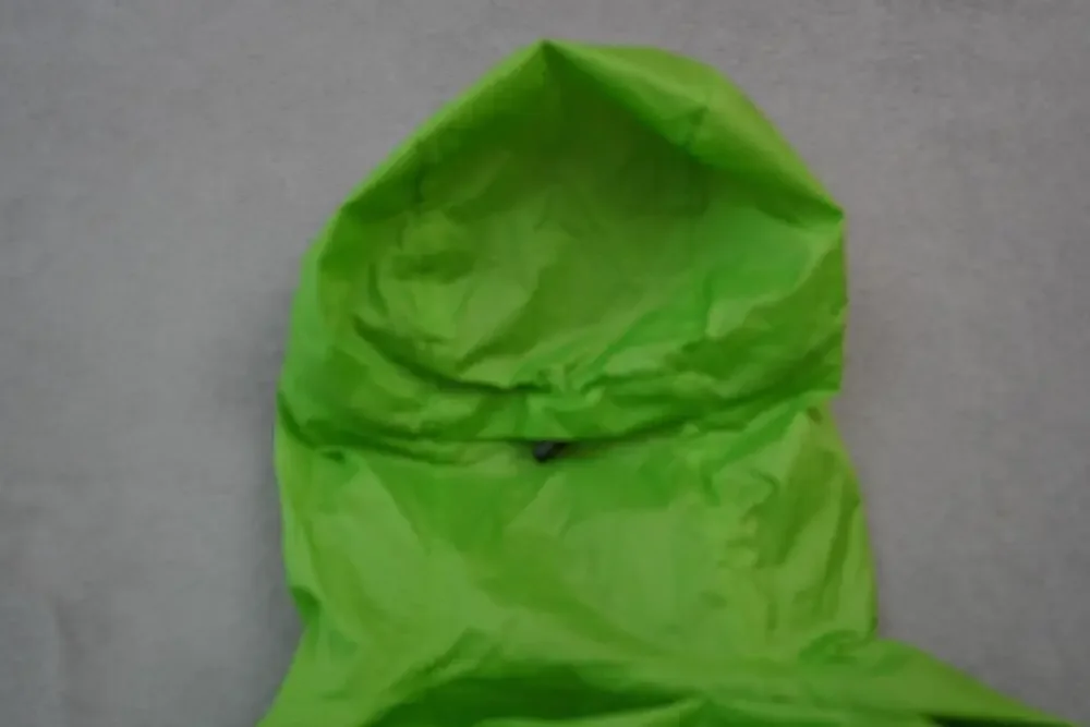 The North Face Jacket Mens Large Green HyVent Hooded Waterproof Rain 2.5L